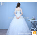 Suzhou factory elegant long married ball gown Princess Wedding Dress